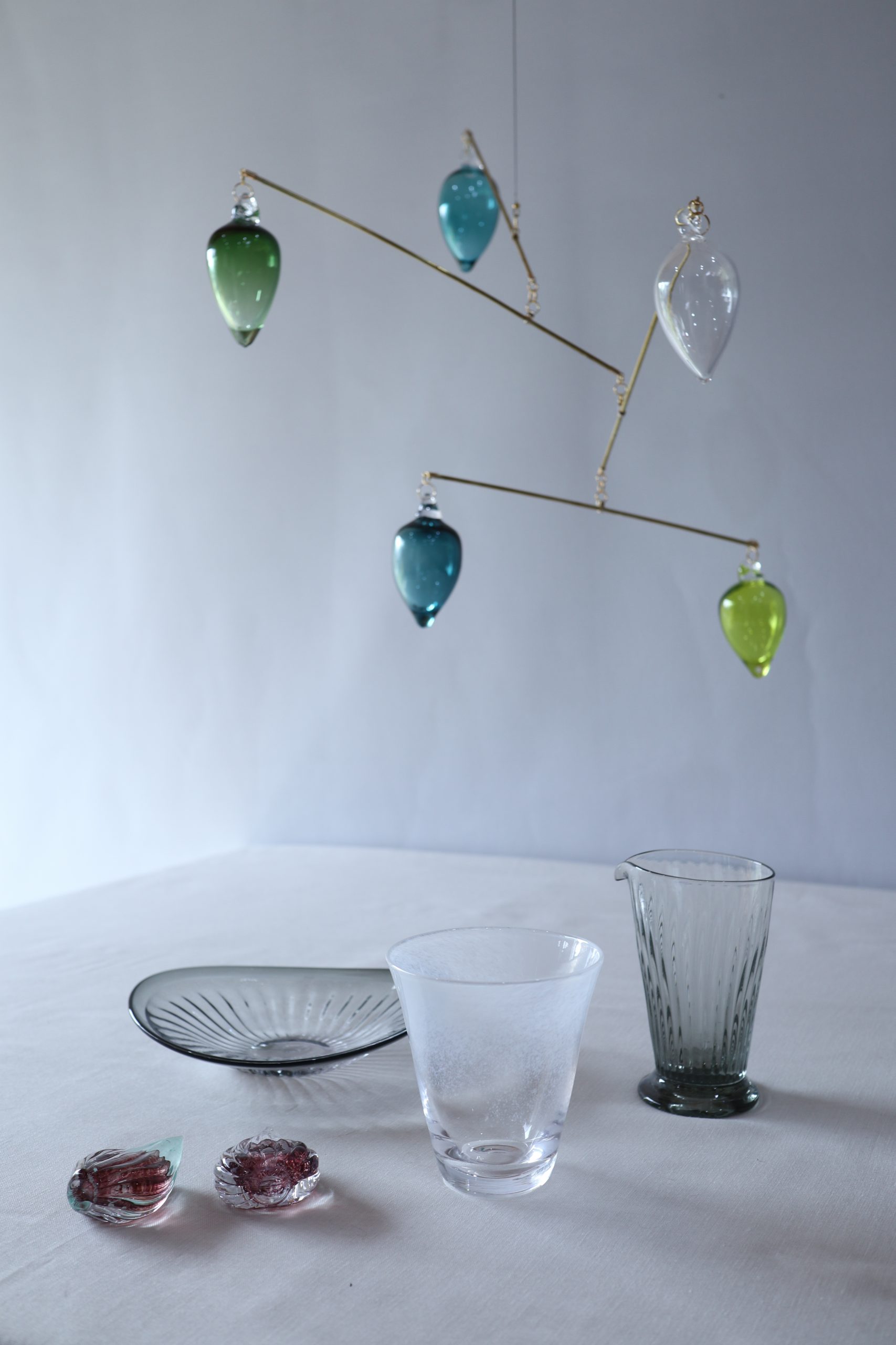 河上智美　モビール　ガラスモビール spiral market selection vol.542 河上智美ガラス展 | What's On